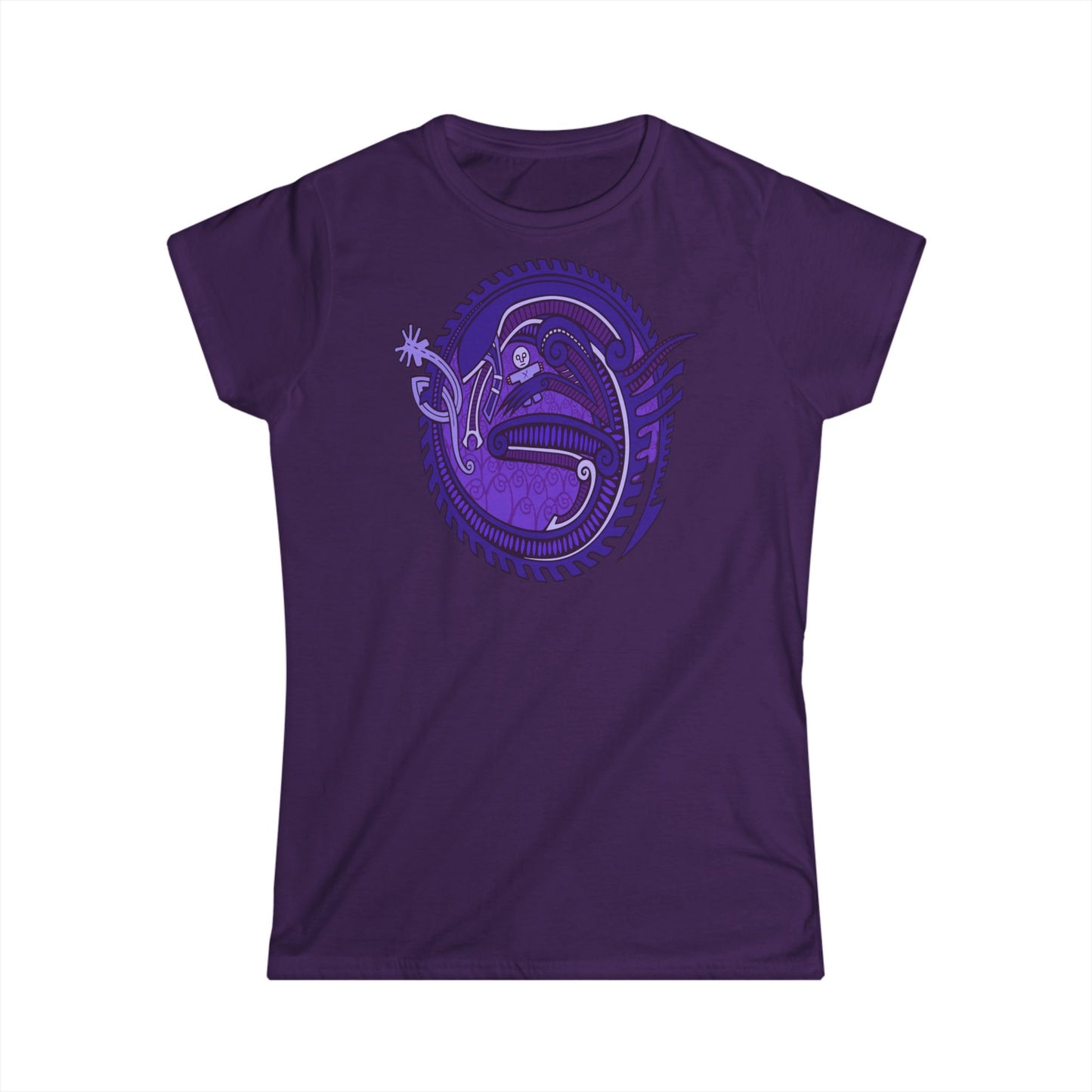 Viking Egg-Laying Wyrm Women's Tee Blue