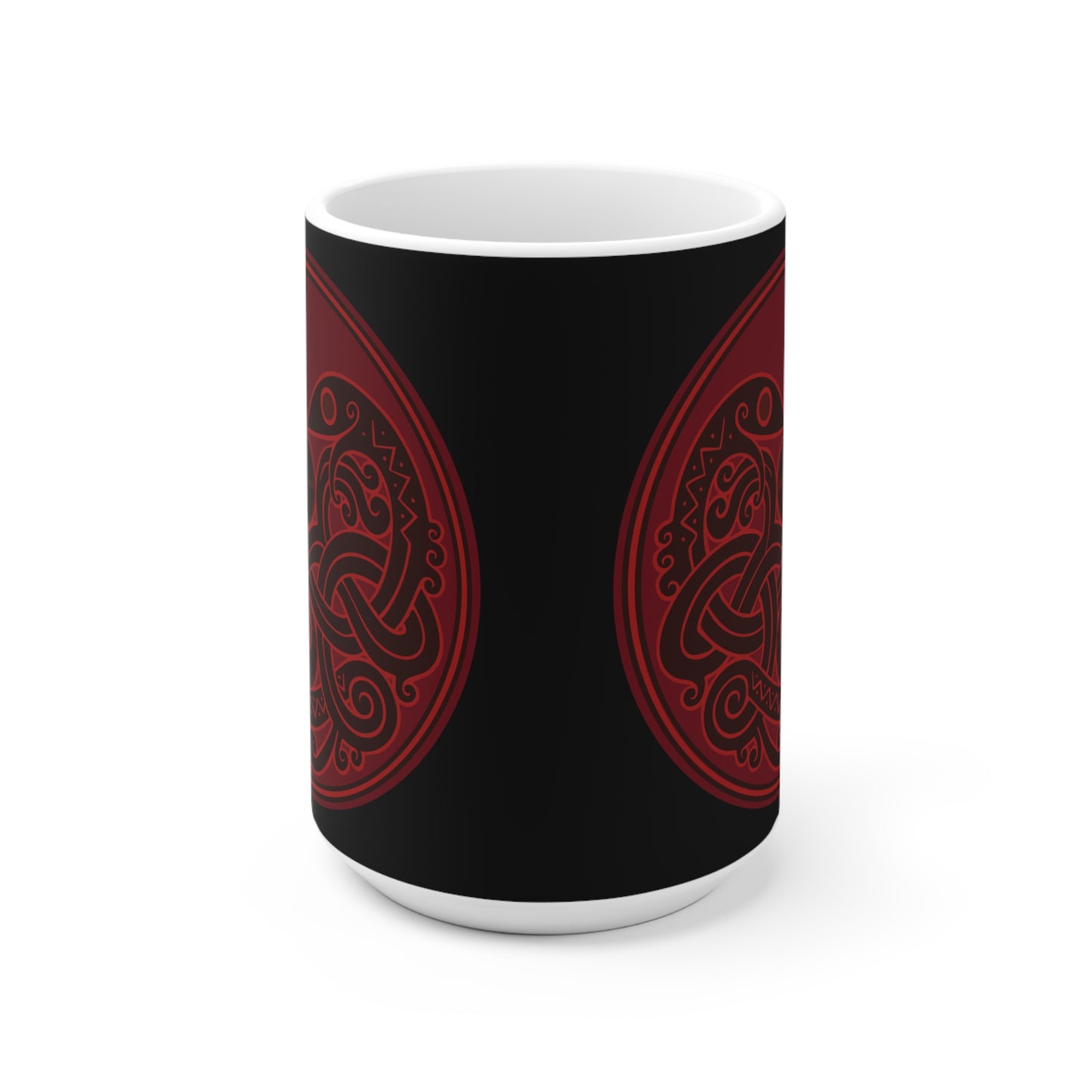Viking Snake Cult Mug - Nordic Design