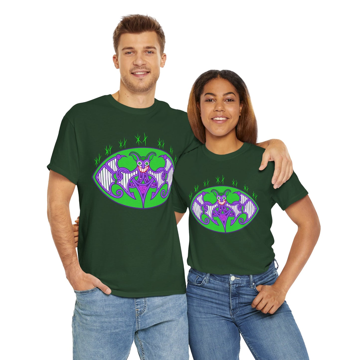 Viking Grinning Jester Unisex Tee