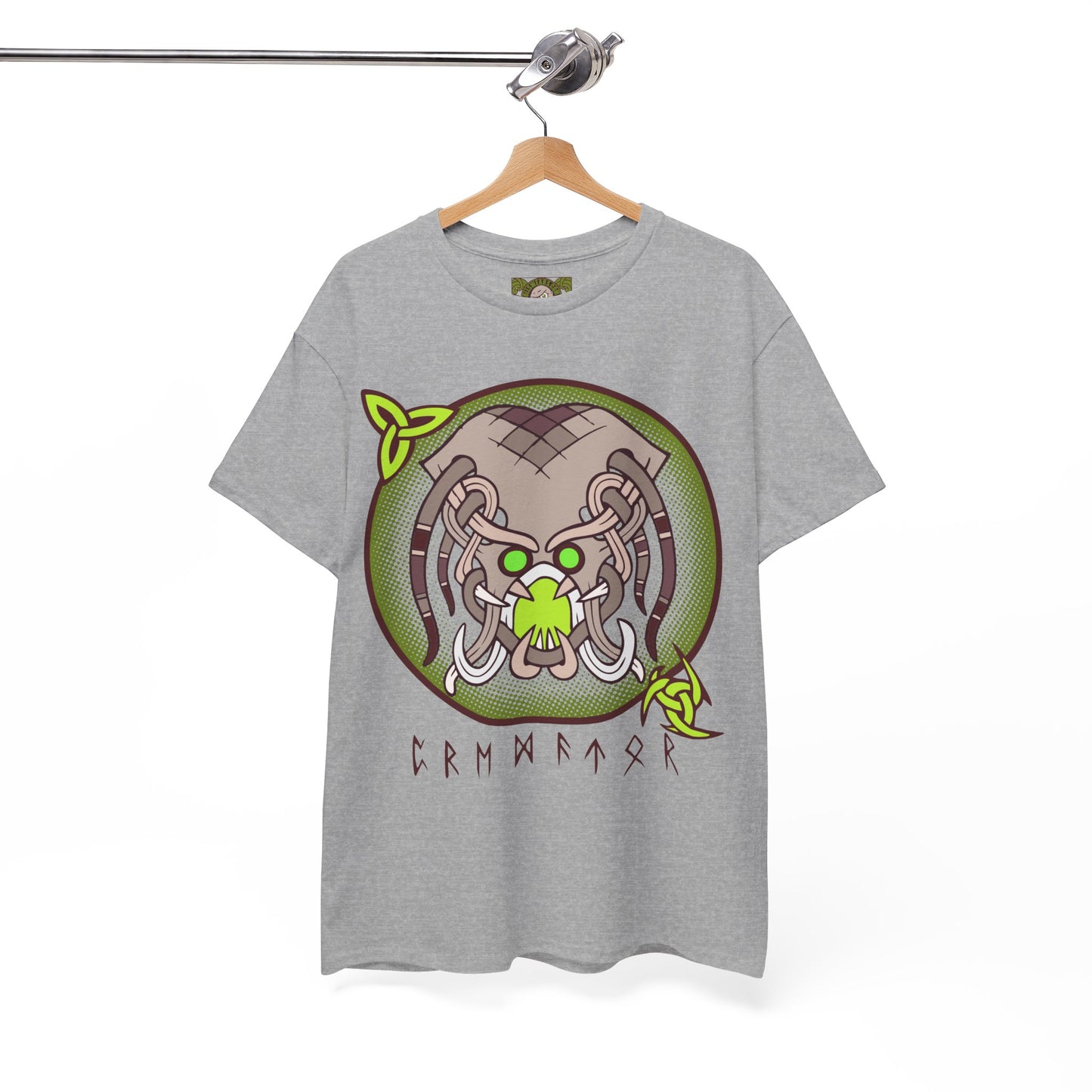 Viking Monster Unisex Tee - Grendel Hunter Design (EU)