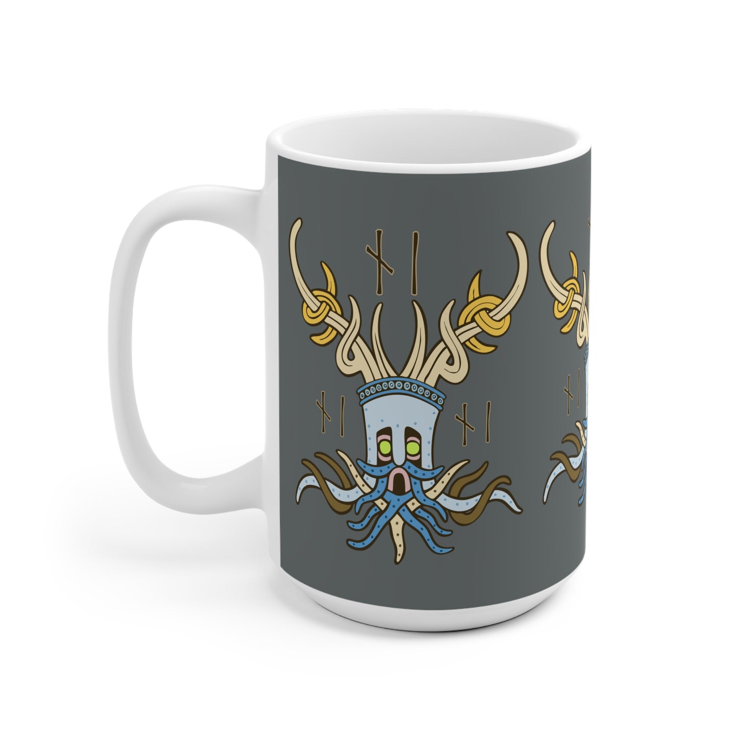Viking Keeper of the Sacred Word - Ceramic Mug
