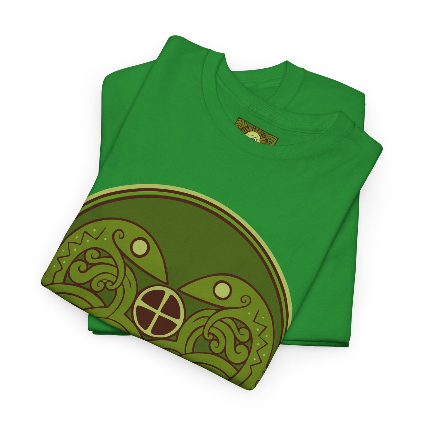 Viking Snake Cult Tee (green) Unisex T-Shirt