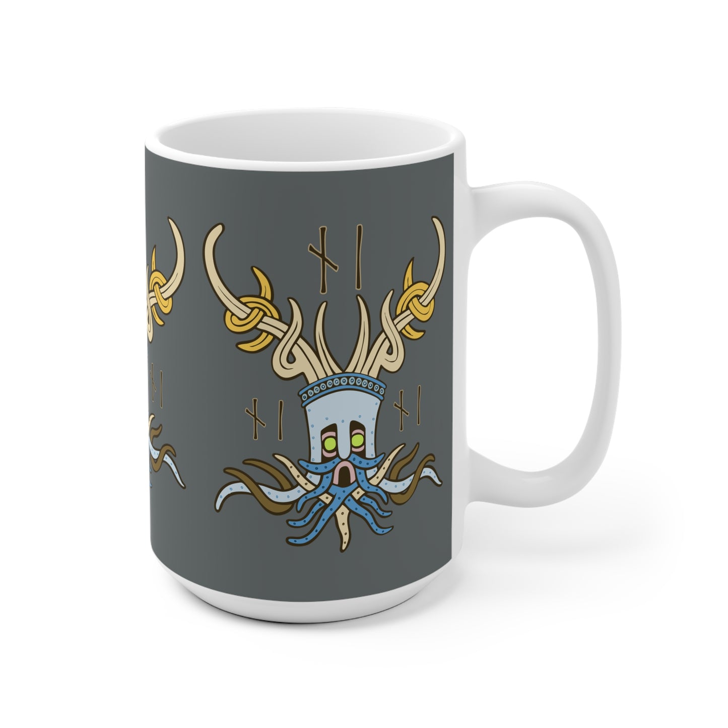 Viking Keeper of the Sacred Word - Ceramic Mug