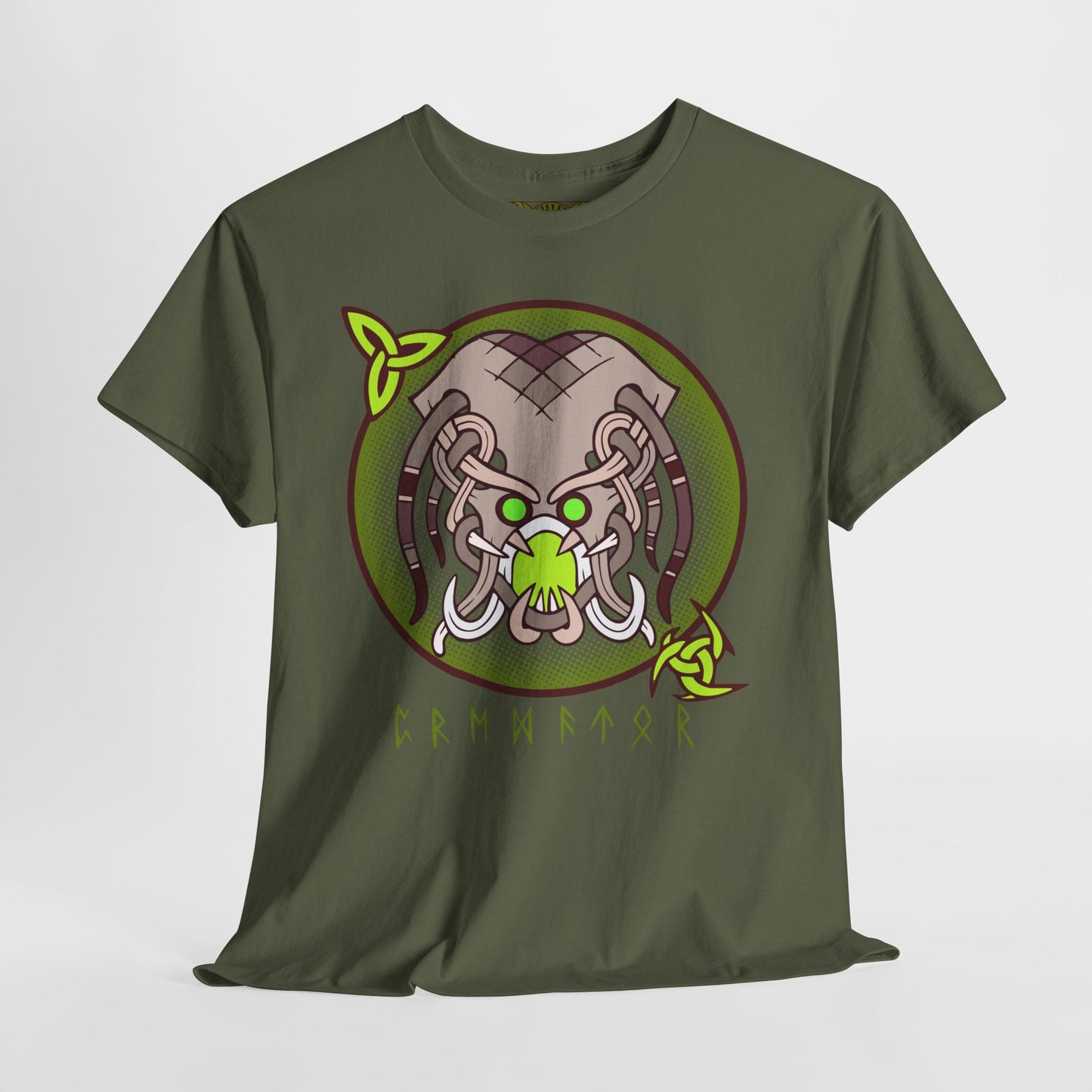 Viking Monster Unisex Tee - Grendel Hunter Design (EU)