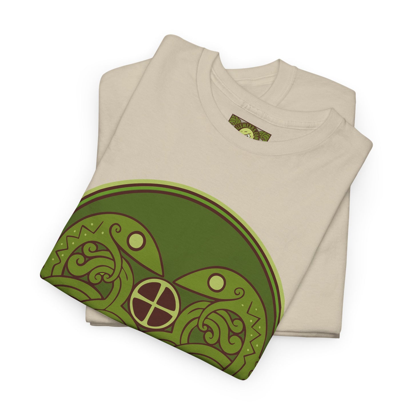 Viking Snake Cult Tee (green) Unisex T-Shirt