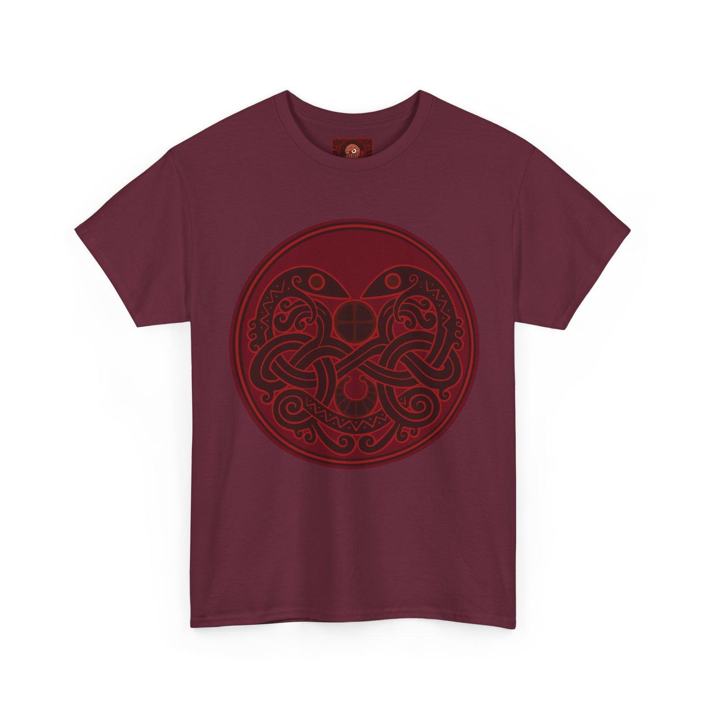 Viking Snake Cult Tee (Red) Unisex T-Shirt
