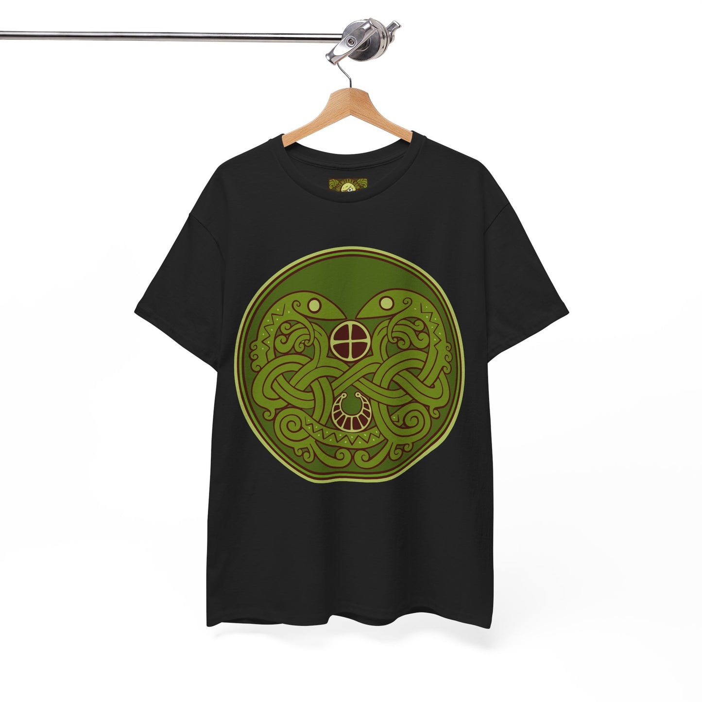 Viking Snake Cult Tee (green) Unisex T-Shirt