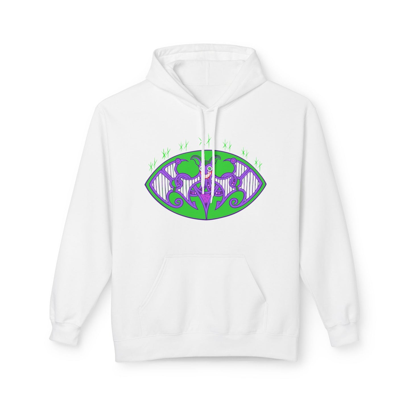 Viking Grinning Jester Hoodie