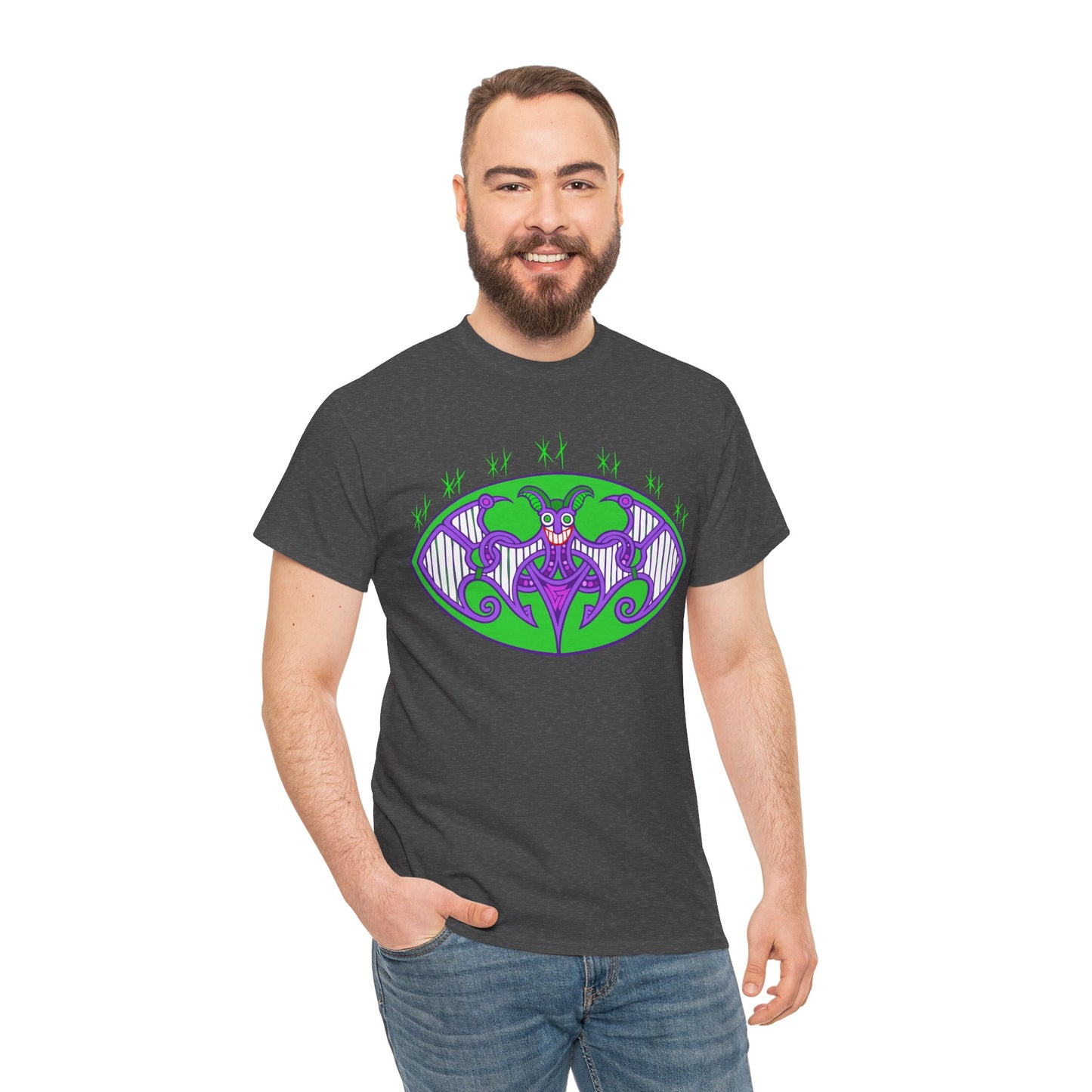 Viking Grinning Jester Unisex Tee