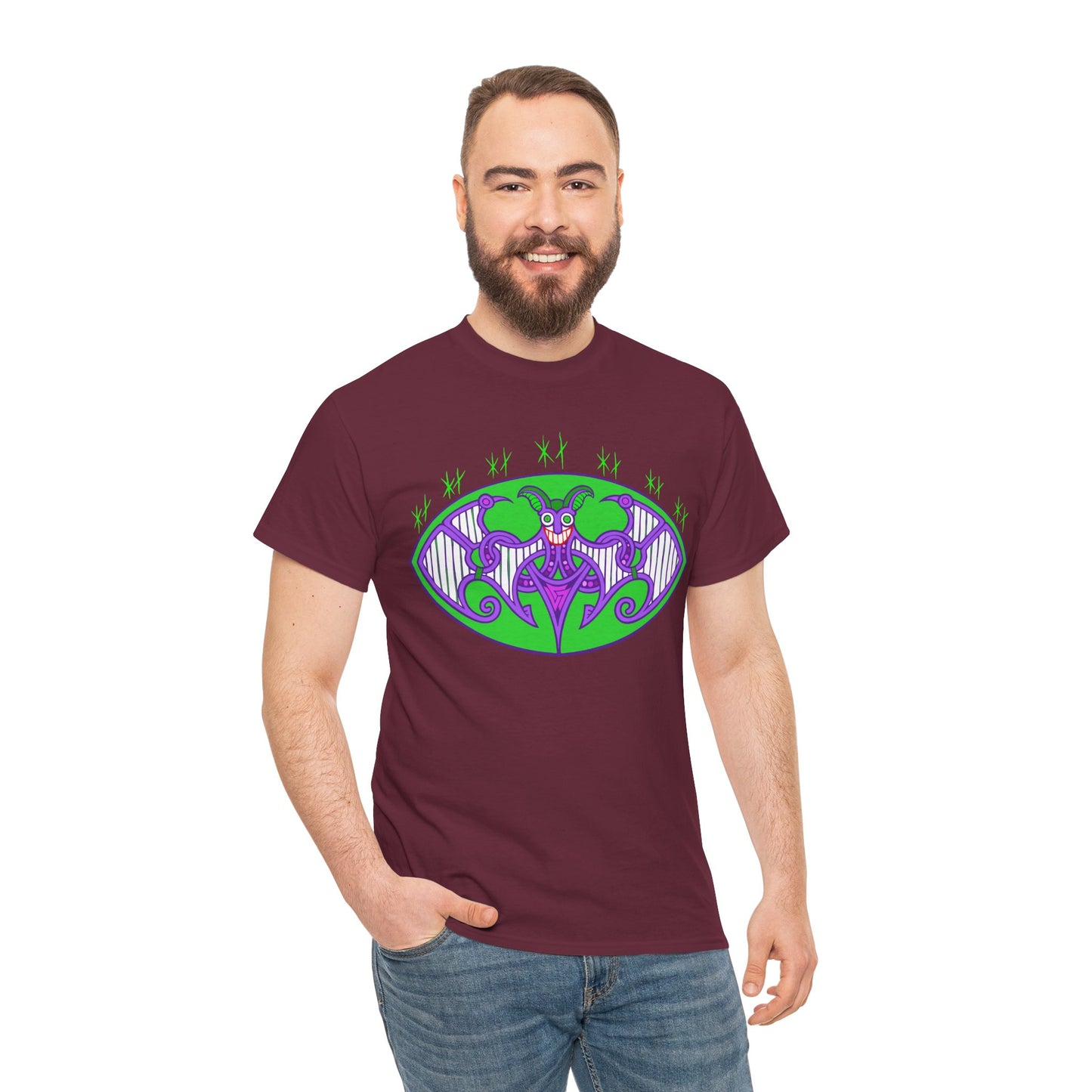 Viking Grinning Jester Unisex Tee
