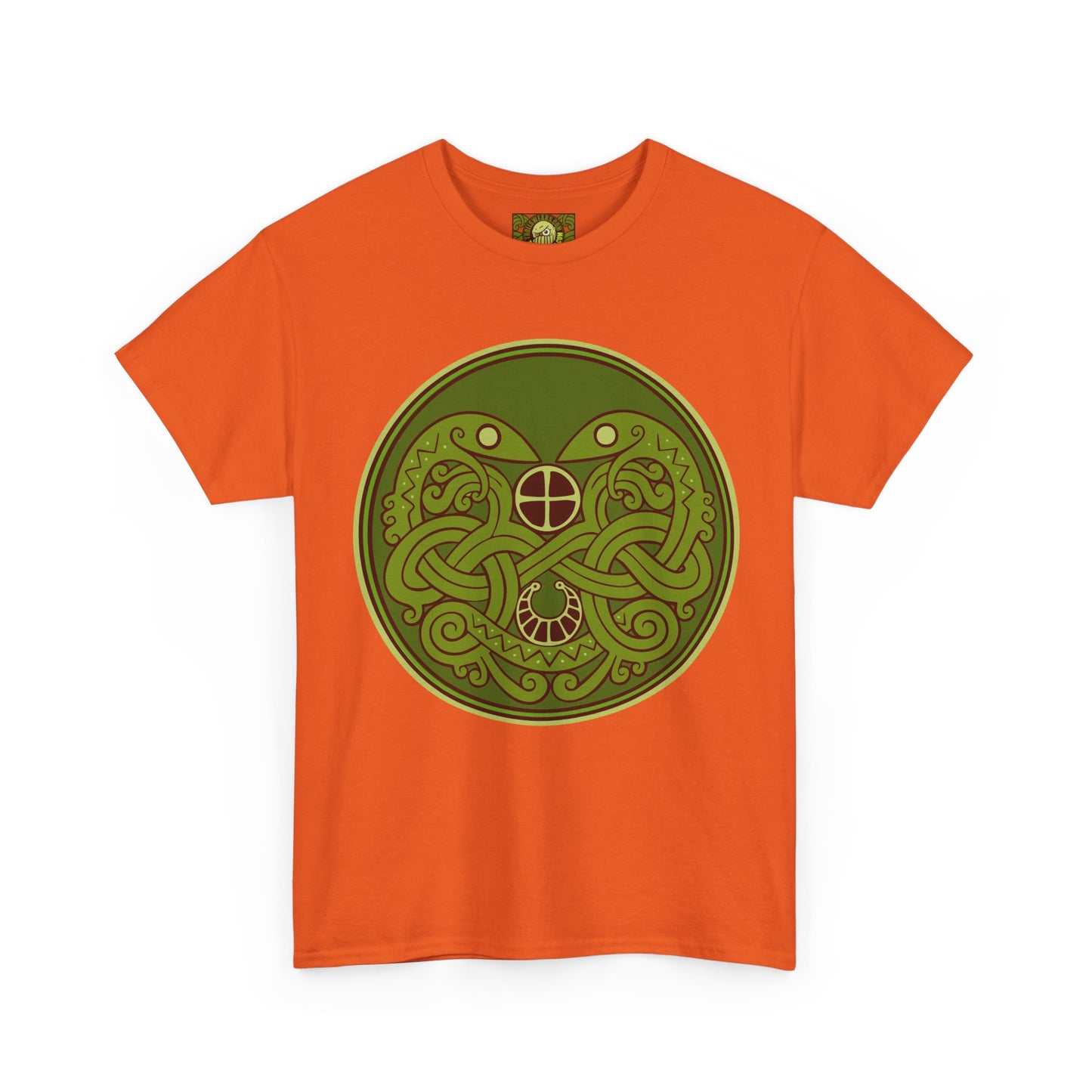 Viking Snake Cult Tee (green) Unisex T-Shirt