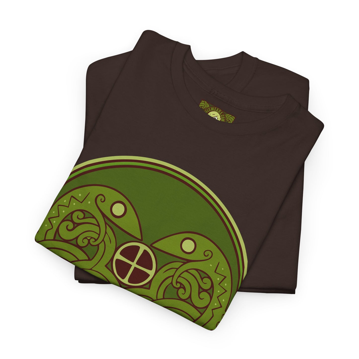 Viking Snake Cult Tee (green) Unisex T-Shirt