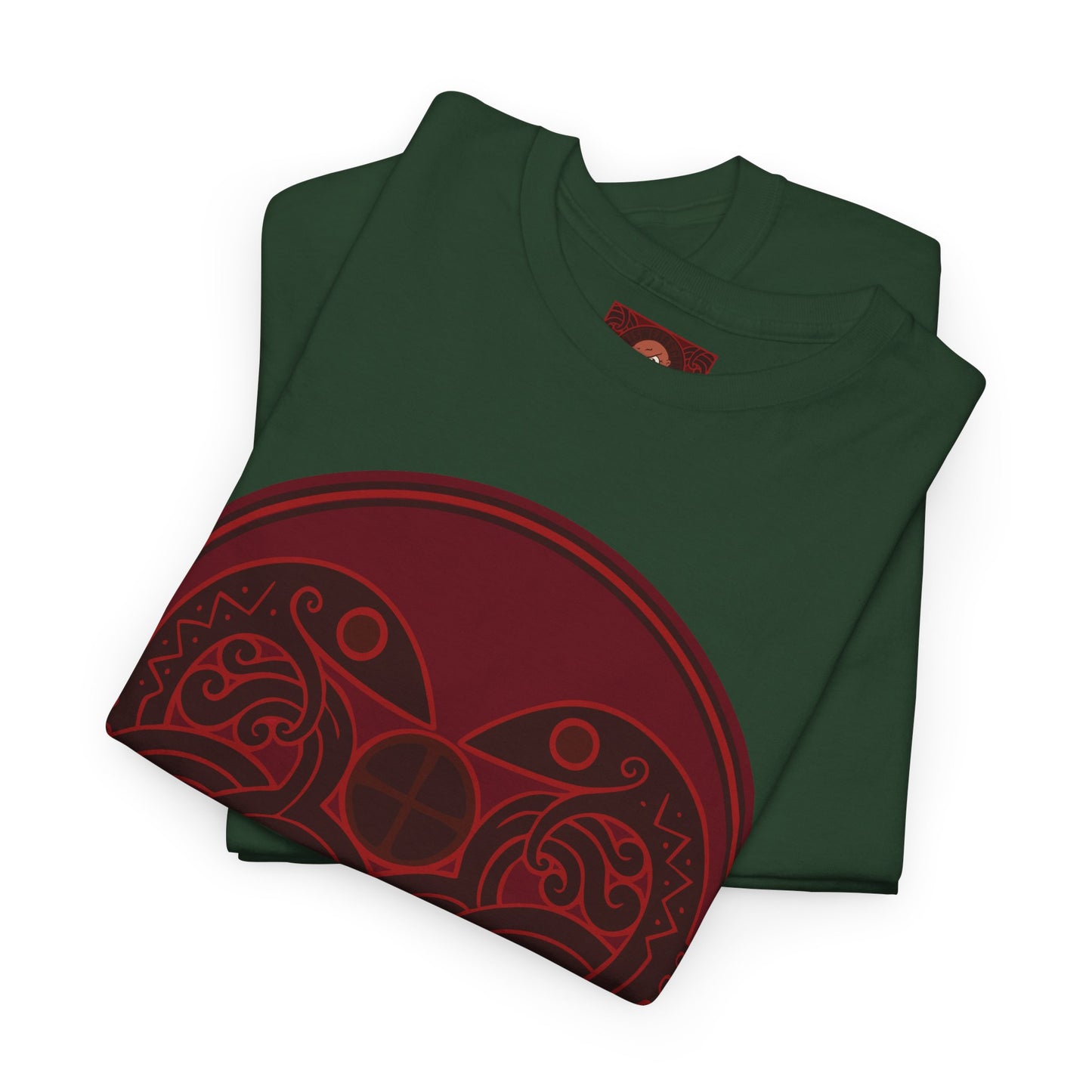 Viking Snake Cult Tee (Red) Unisex T-Shirt