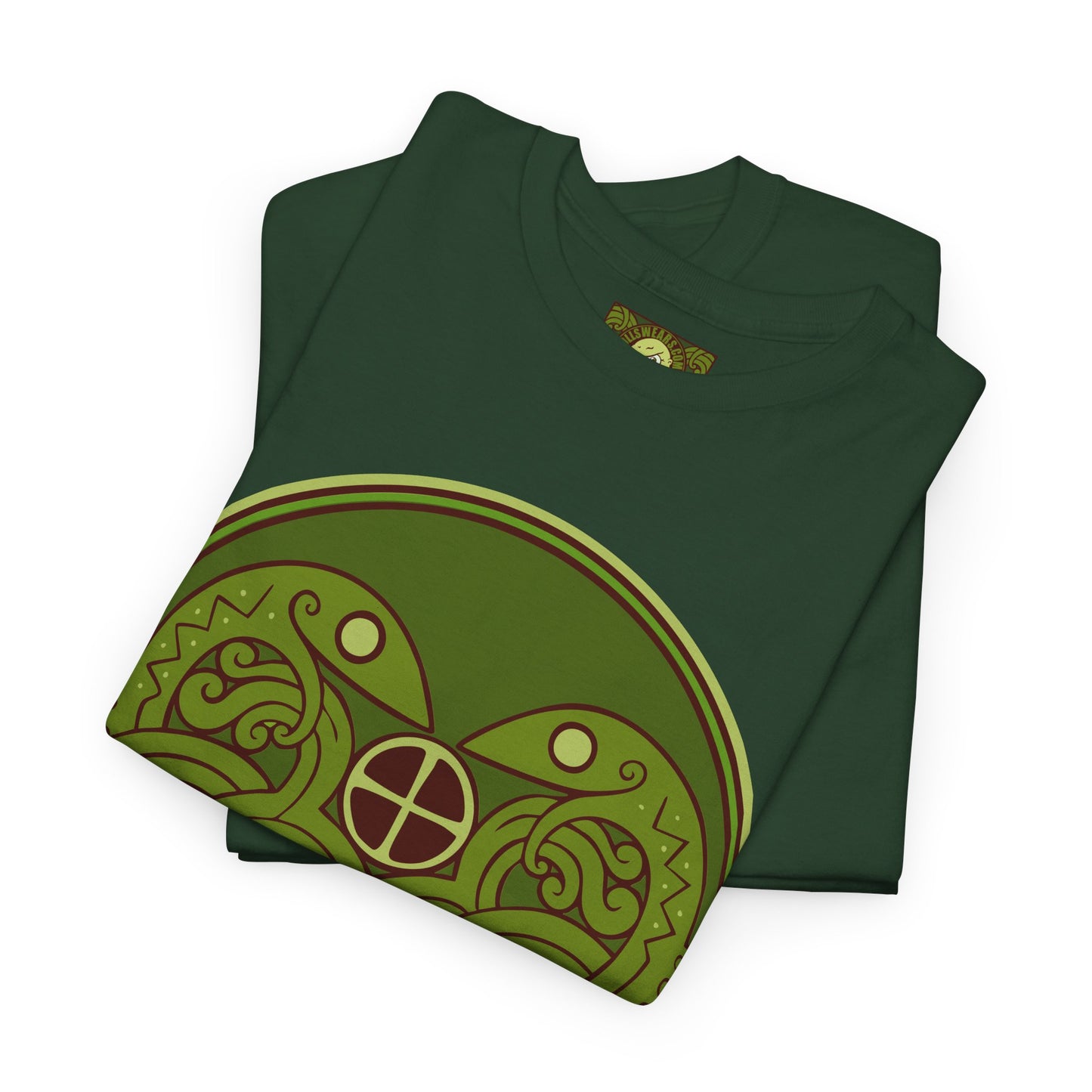 Viking Snake Cult Tee (green) Unisex T-Shirt