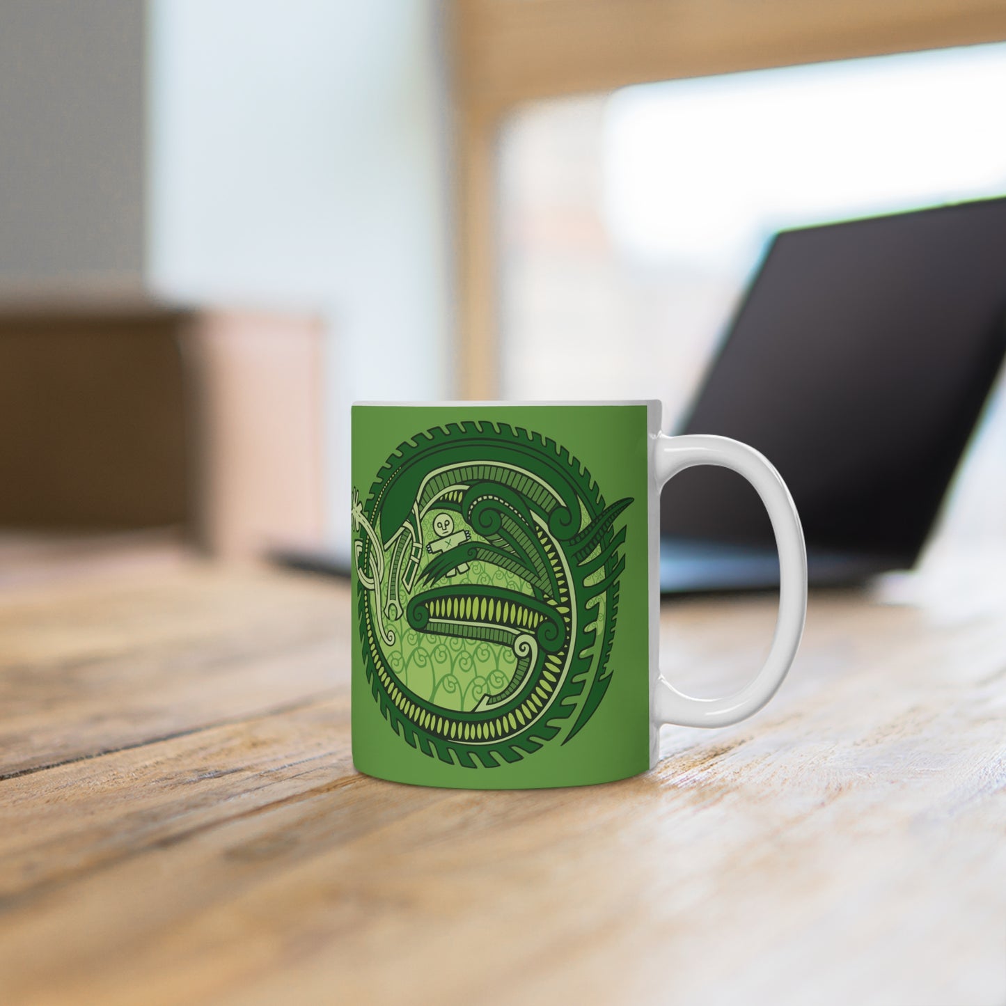 Viking egg-laying Wyrm - Ceramic Mug