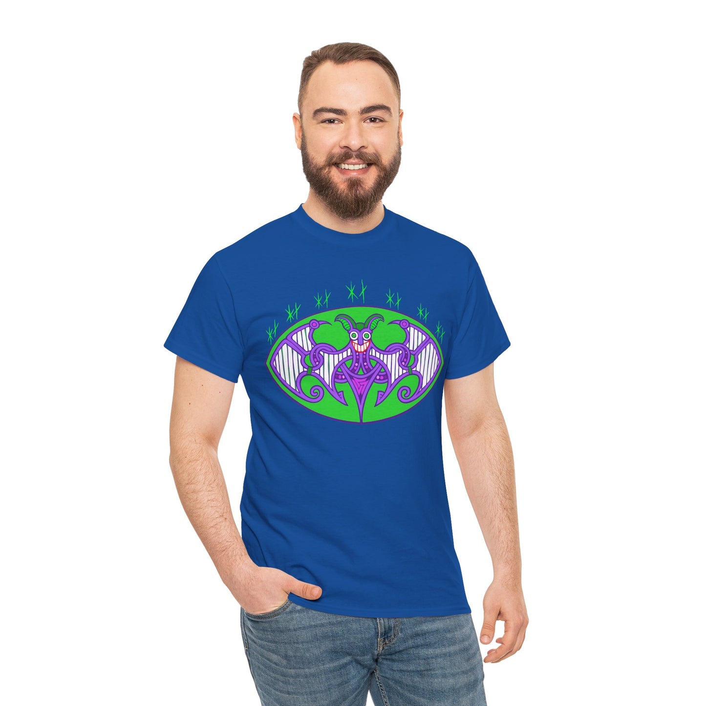 Viking Grinning Jester Unisex Tee