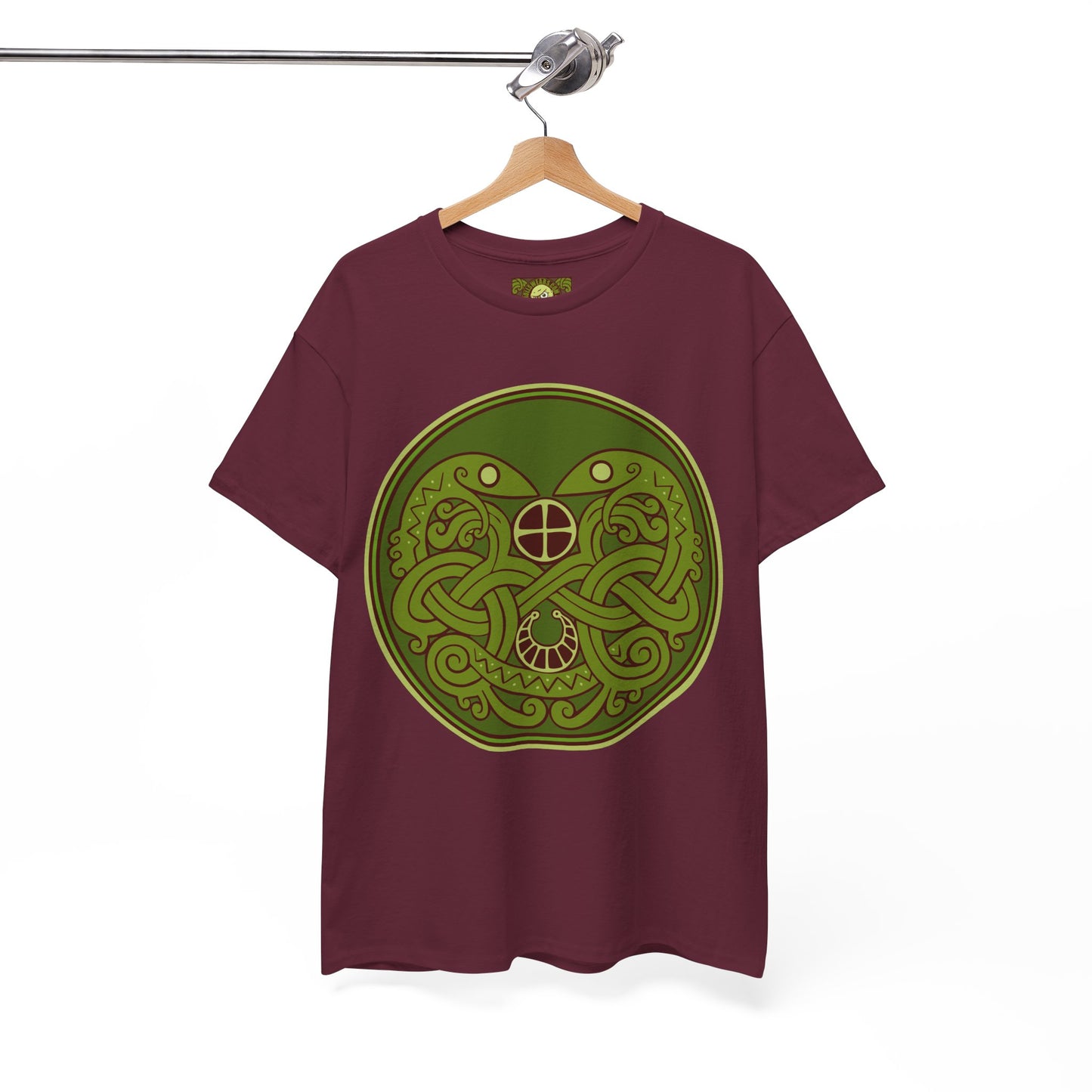Viking Snake Cult Tee (green) Unisex T-Shirt