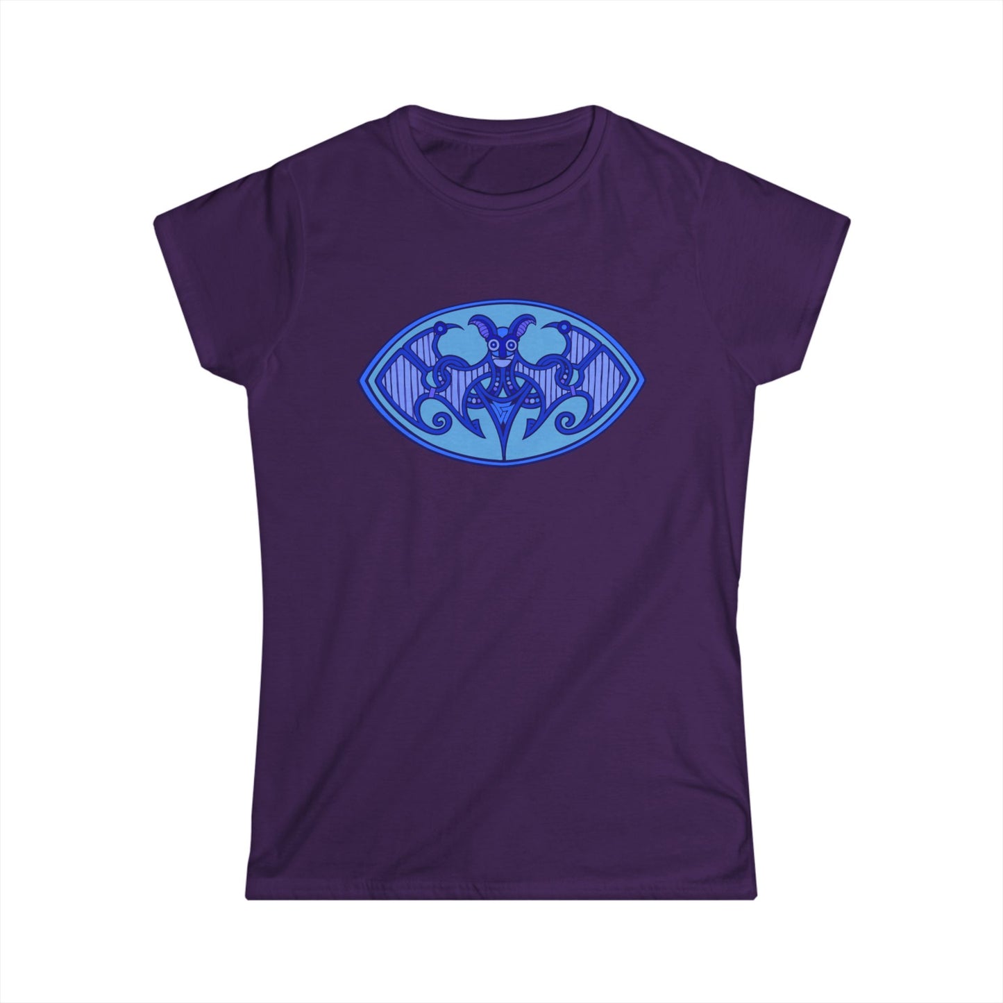 Viking Bat - Women's Softstyle T-Shirt