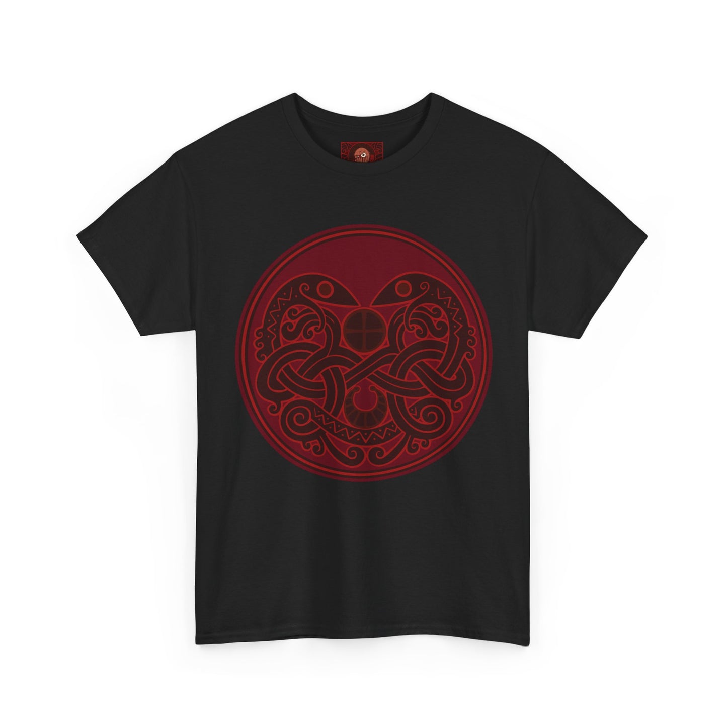Viking Snake Cult Tee (Red) Unisex T-Shirt