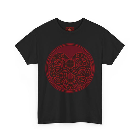 Viking Snake Cult Tee (Red) Unisex T-Shirt