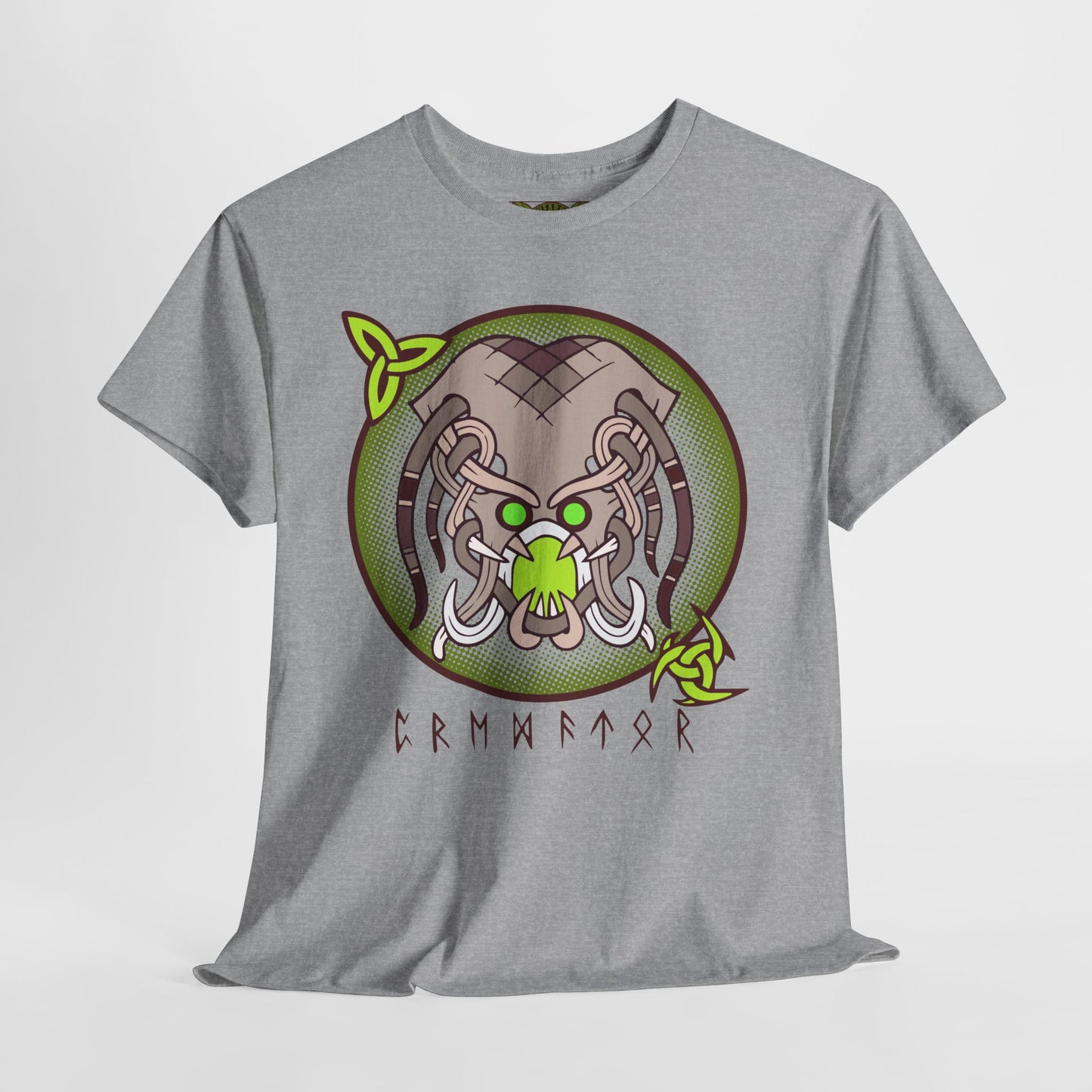 Viking Monster Unisex Tee - Grendel Hunter Design (EU)