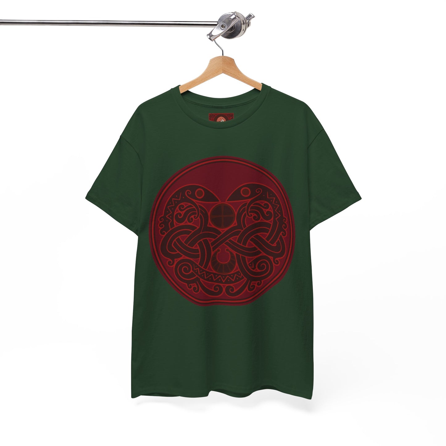 Viking Snake Cult Tee (Red) Unisex T-Shirt