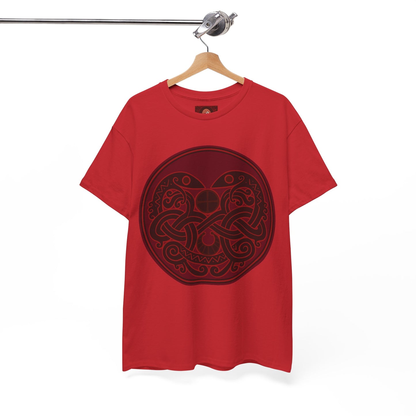 Viking Snake Cult Tee (Red) Unisex T-Shirt