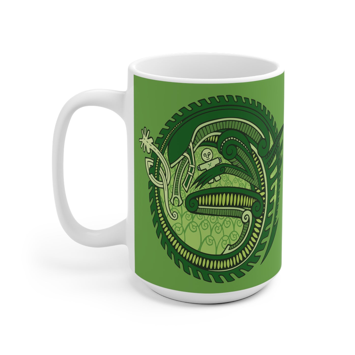Viking egg-laying Wyrm - Ceramic Mug