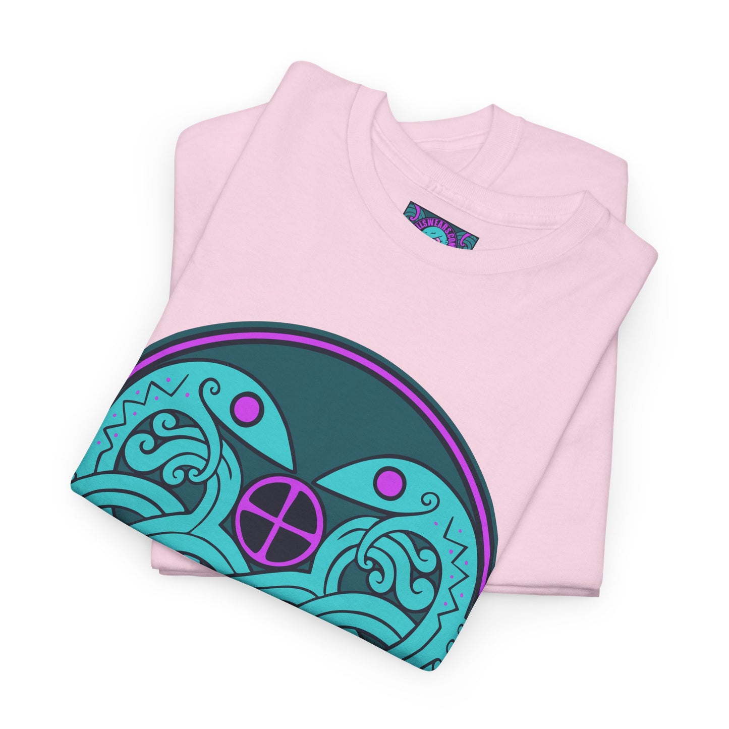 Viking Techno Snake Cult T-Shirt - Unisex Heavy Cotton Tee