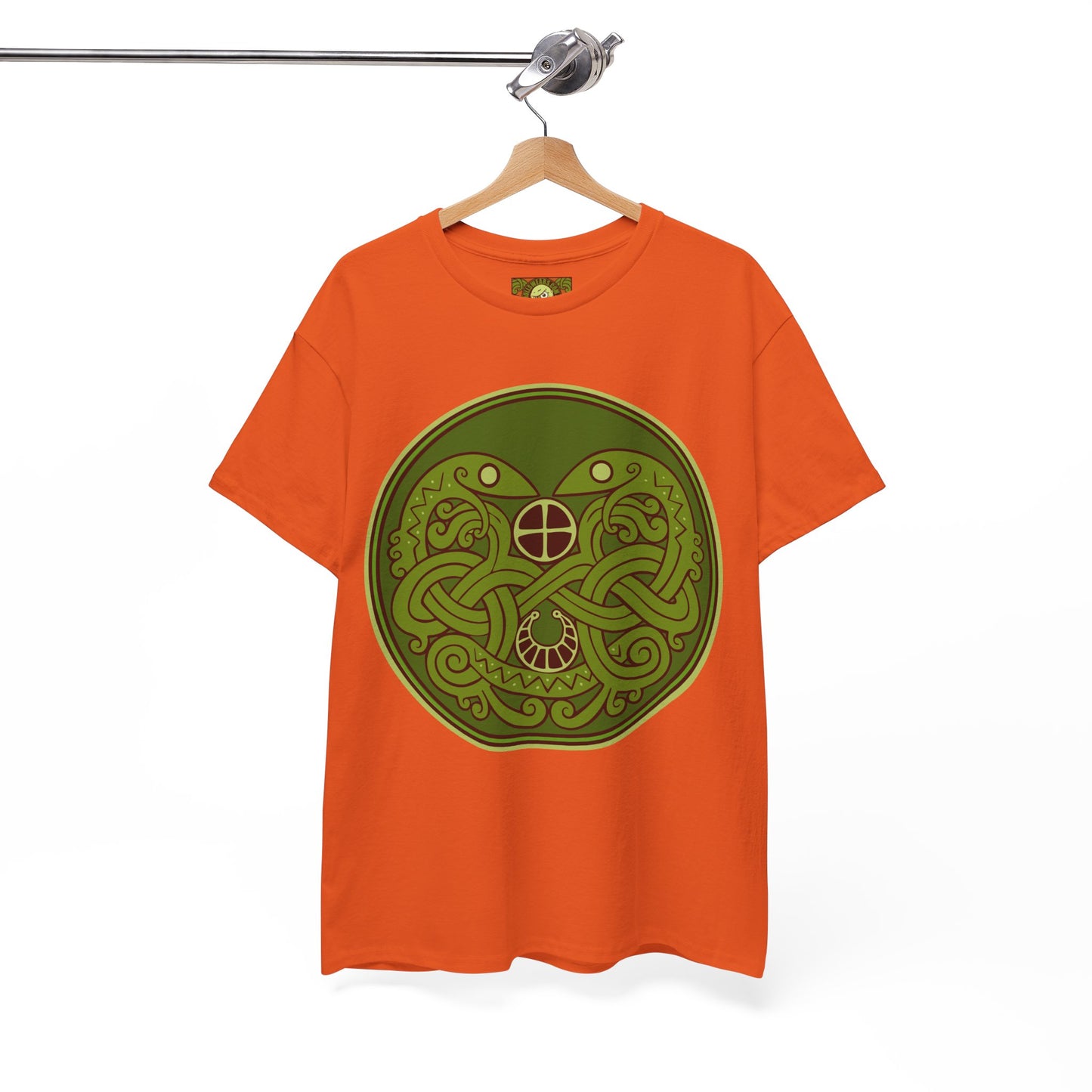 Viking Snake Cult Tee (green) Unisex T-Shirt