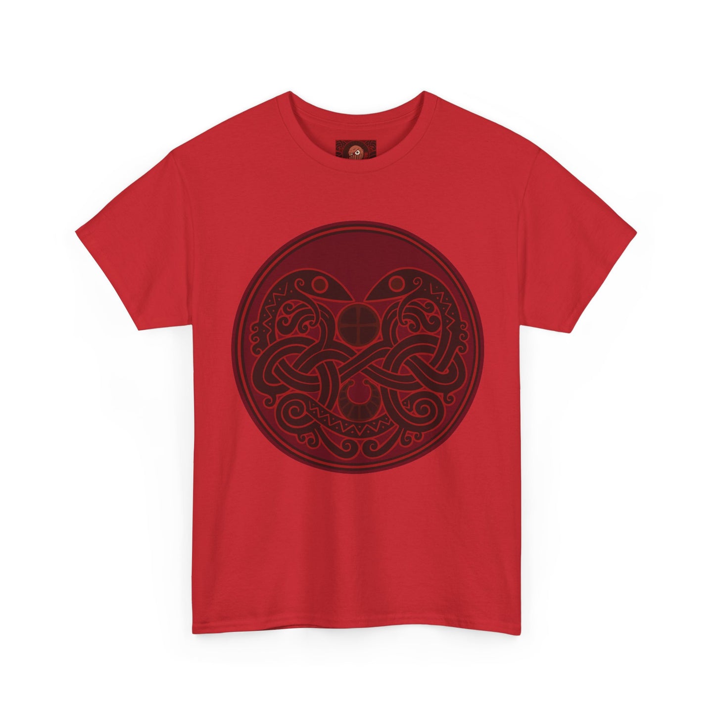 Viking Snake Cult Tee (Red) Unisex T-Shirt