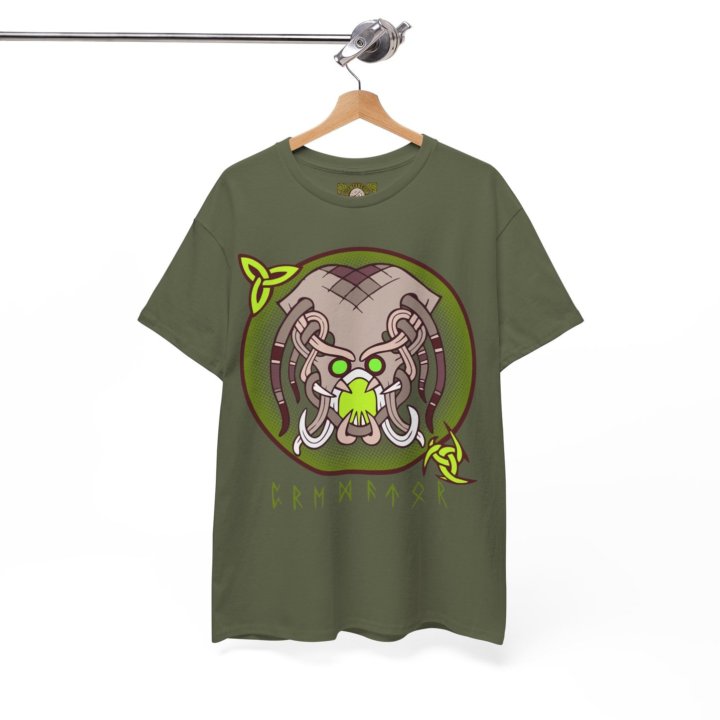 Viking Monster Unisex Tee - Grendel Hunter Design (EU)