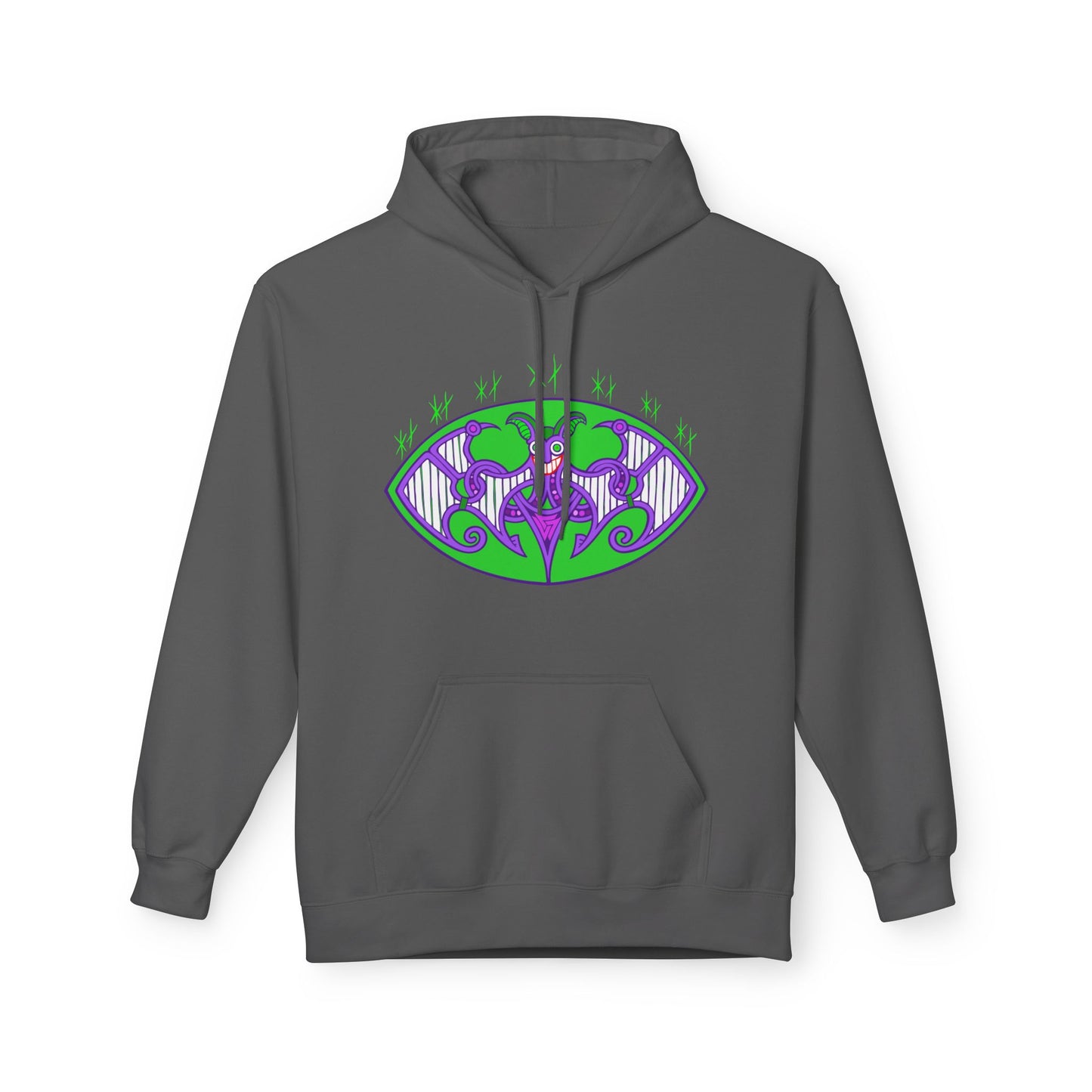 Viking Grinning Jester Hoodie