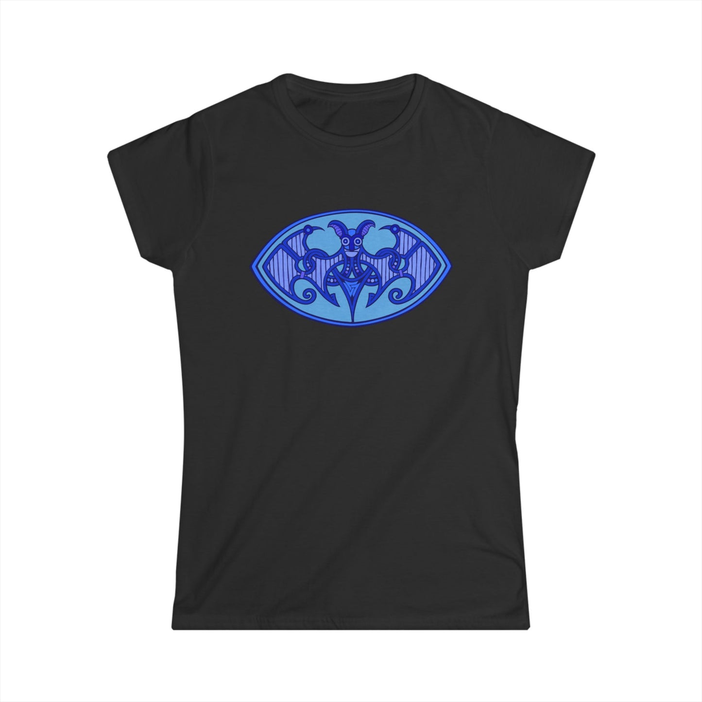 Viking Bat - Women's Softstyle T-Shirt