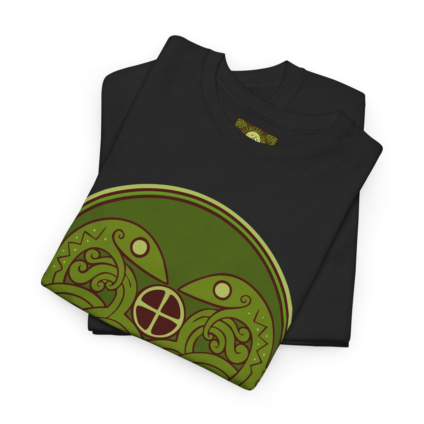 Viking Snake Cult Tee (green) Unisex T-Shirt