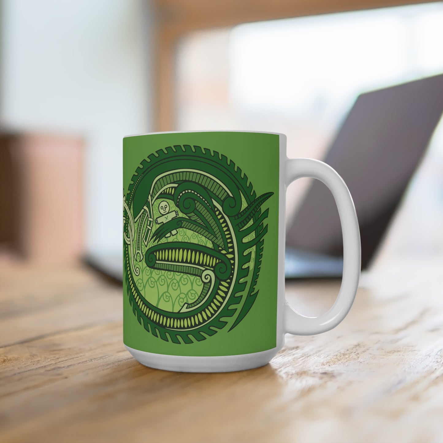 Viking egg-laying Wyrm - Ceramic Mug