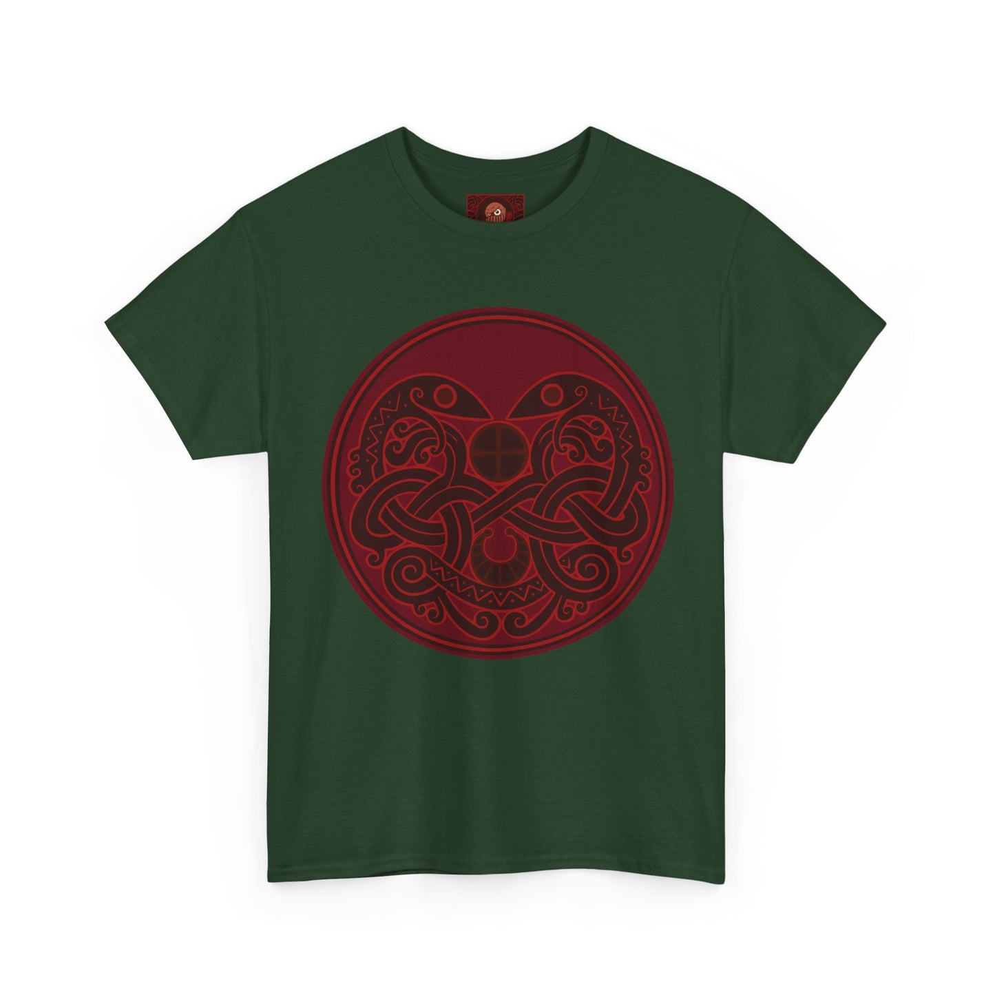 Viking Snake Cult Tee (Red) Unisex T-Shirt