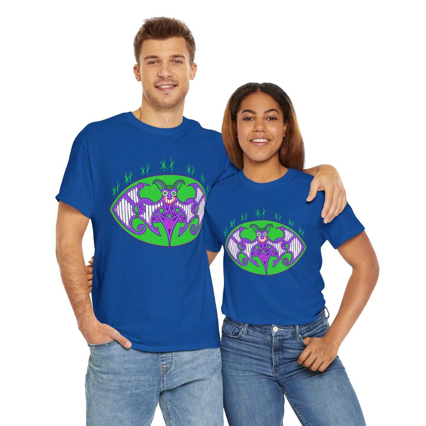 Viking Grinning Jester Unisex Tee