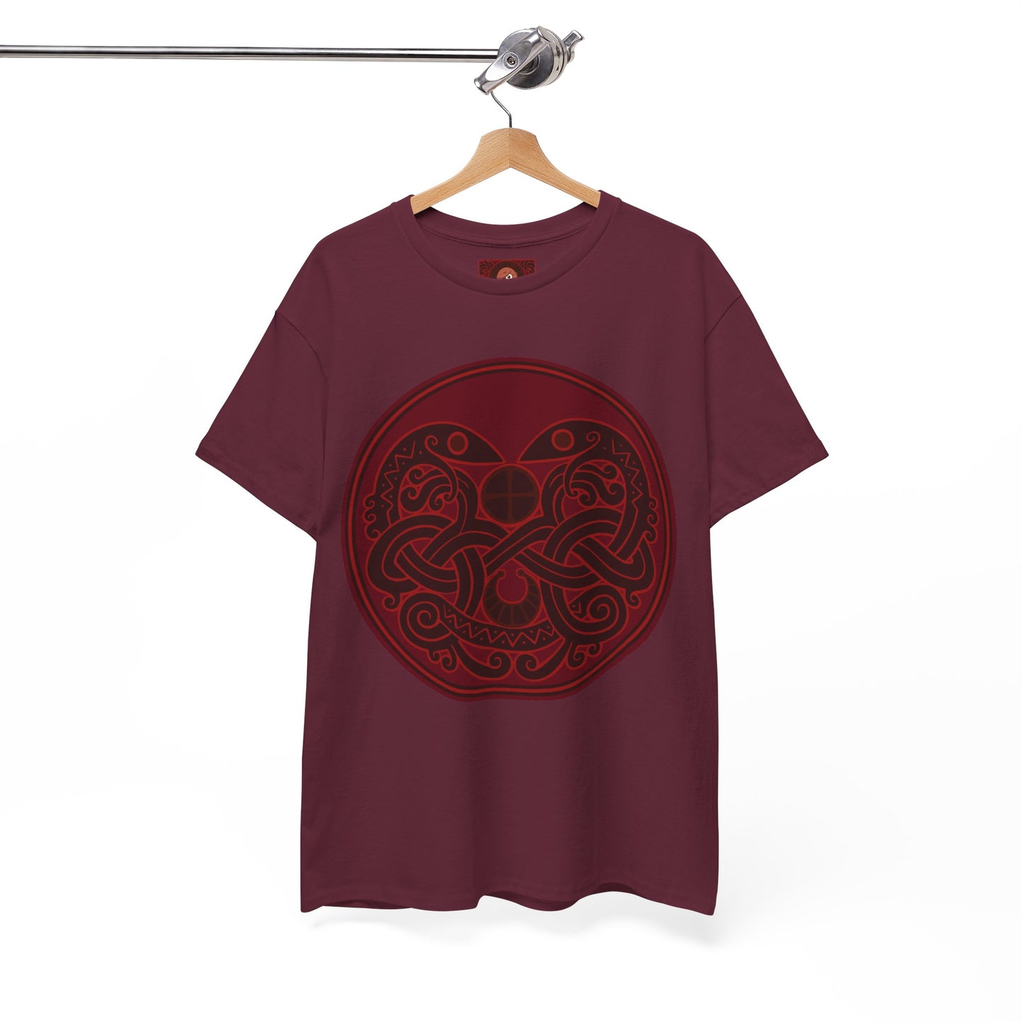 Viking Snake Cult Tee (Red) Unisex T-Shirt