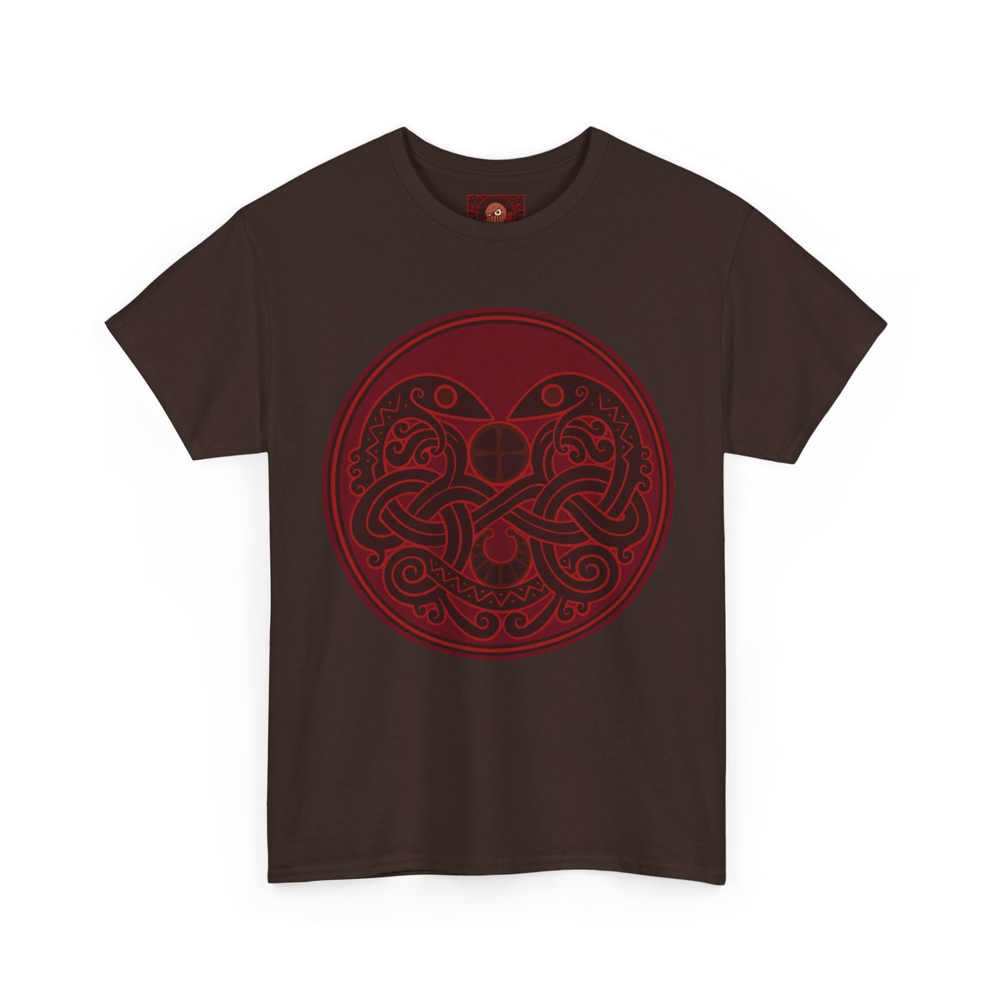 Viking Snake Cult Tee (Red) Unisex T-Shirt