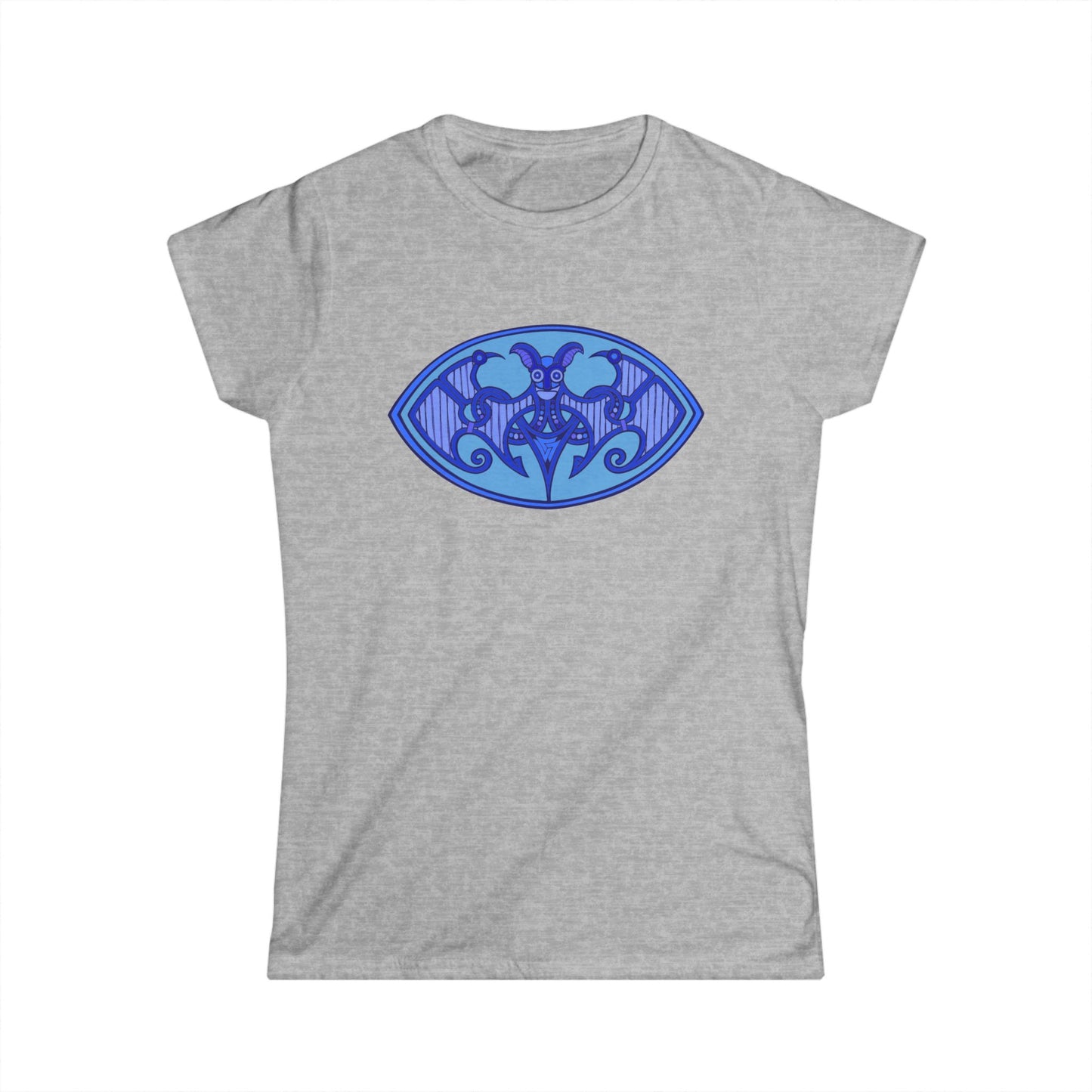 Viking Bat - Women's Softstyle T-Shirt