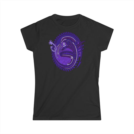 Viking Egg-Laying Wyrm Women's Tee Blue