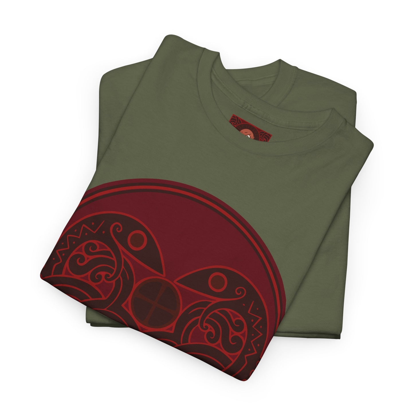 Viking Snake Cult Tee (Red) Unisex T-Shirt