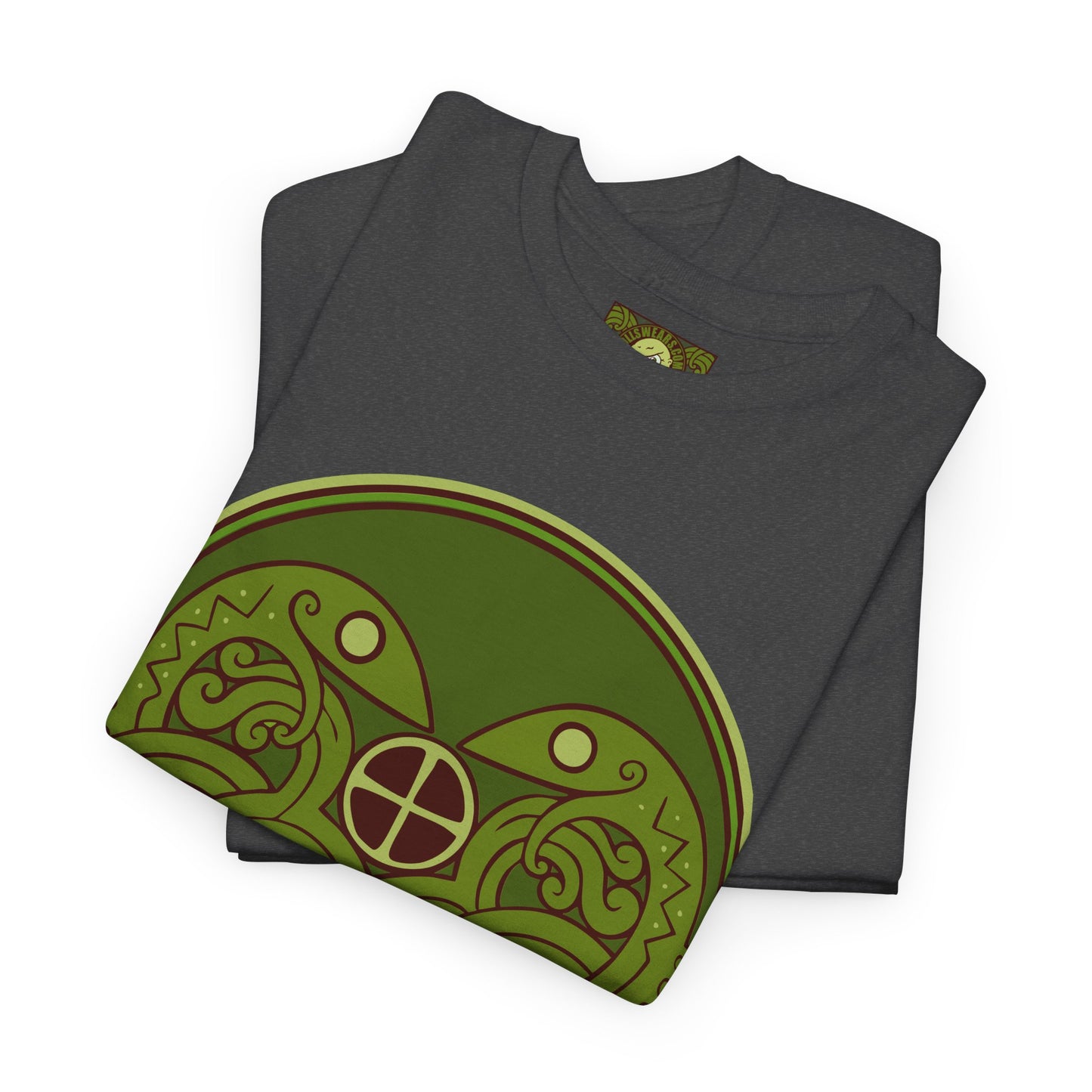 Viking Snake Cult Tee (green) Unisex T-Shirt