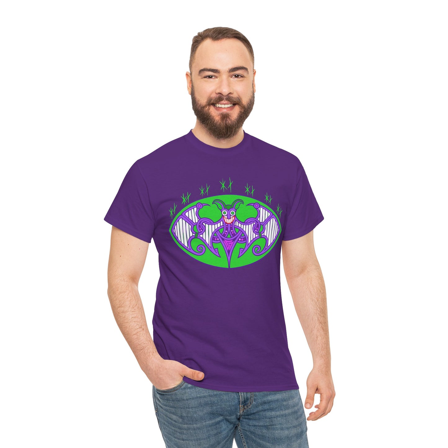 Viking Grinning Jester Unisex Tee