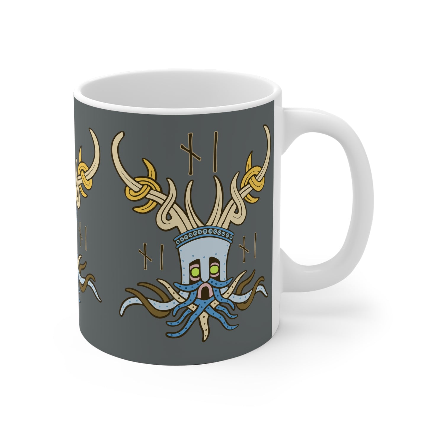 Viking Keeper of the Sacred Word - Ceramic Mug