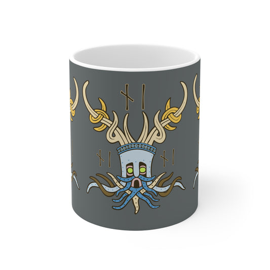 Viking Keeper of the Sacred Word - Ceramic Mug
