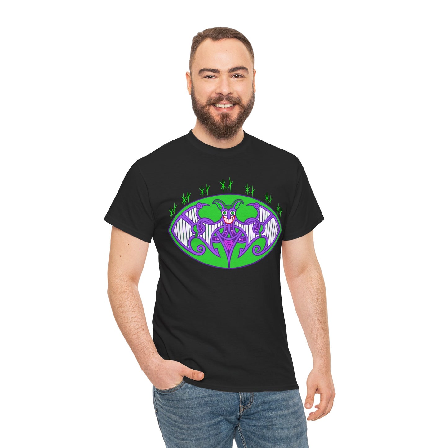 Viking Grinning Jester Unisex Tee