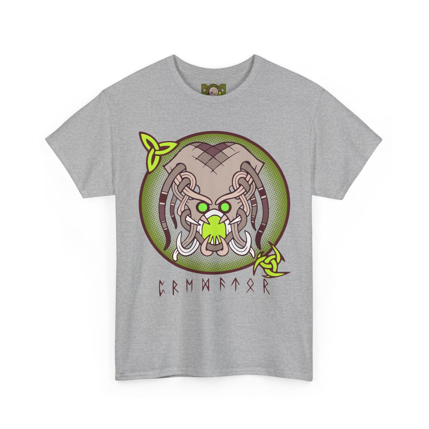 Viking Monster Unisex Tee - Grendel Hunter Design (EU)