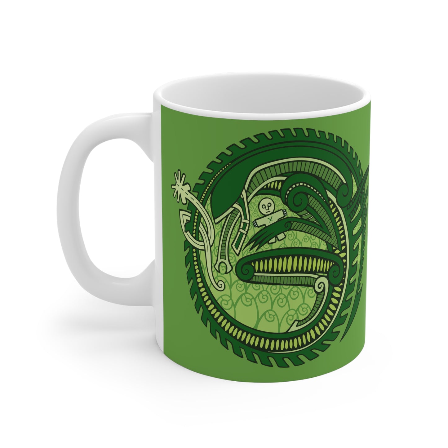 Viking egg-laying Wyrm - Ceramic Mug